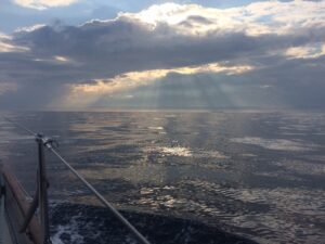 becalmed